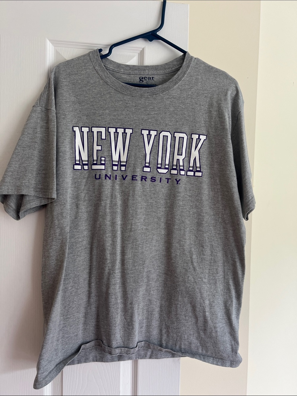 Gear For Sports Grey NEW YORK University Graphic Tee Unisex